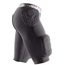 New Other McDavid Integrated Football Girdle Shorts Built in Hex Pads Char YXL