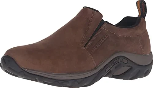 New Other Merrell Men’s Jungle Moc Nubuck Slip On Shoe Size 11.5 Brown