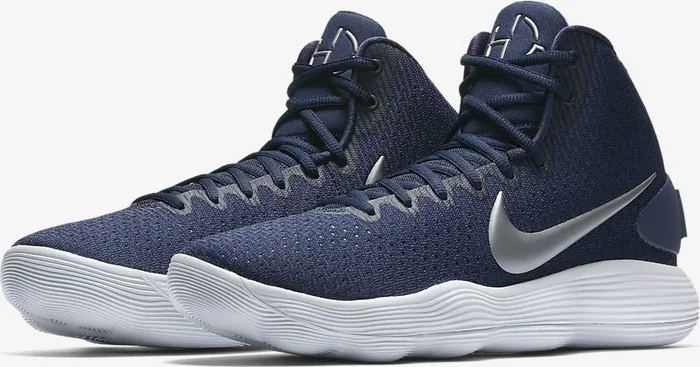 New Other Nike Hyperdunk 2017 TB Men 11 Basketball Shoe Navy/Silver/White 897809