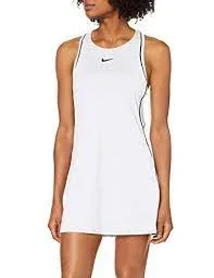 New, Other Nike Women’s Court Dry Tennis Dress – White/Black, Medium