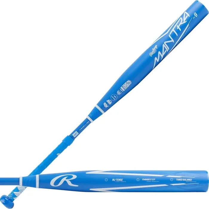 New Other Rawlings 2023 Mantra -9 Fastpitch Bat 34/25 Blue/White 2 1/4″ Barrel