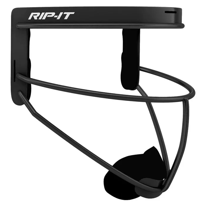 New Other Rip It Adult Softball Defense Fielders Mask, Fastpitch Rip-It Black