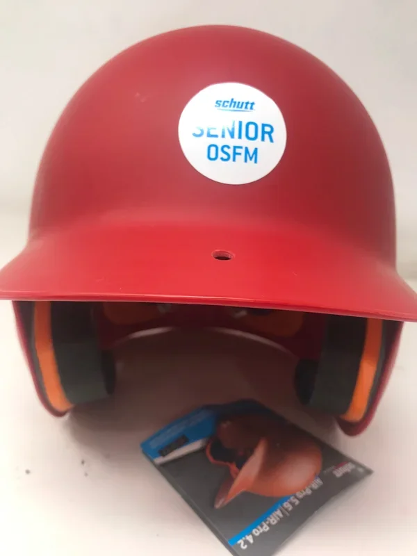 New Other Schutt Batters Helmet Air 4.2 Bb OSFM Sr Red Baseball