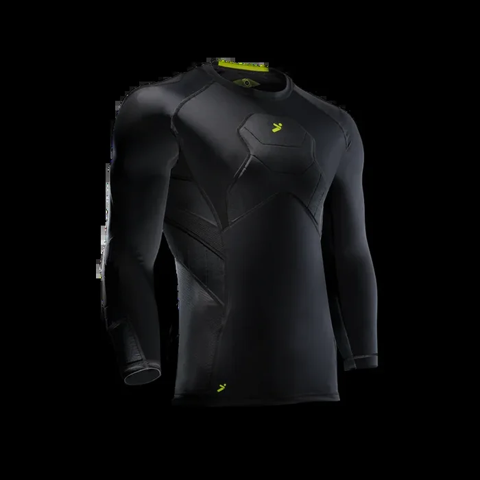New Other Storelli BodyShield Goalkeeper Padded Soccer Shirt Black Youth MD