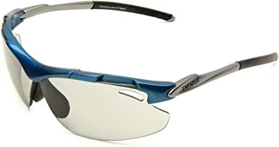 New Other Tifosi Tyrant Womens Wrap Sunglasses Sky Blue Frame/Smoke Lens One Size