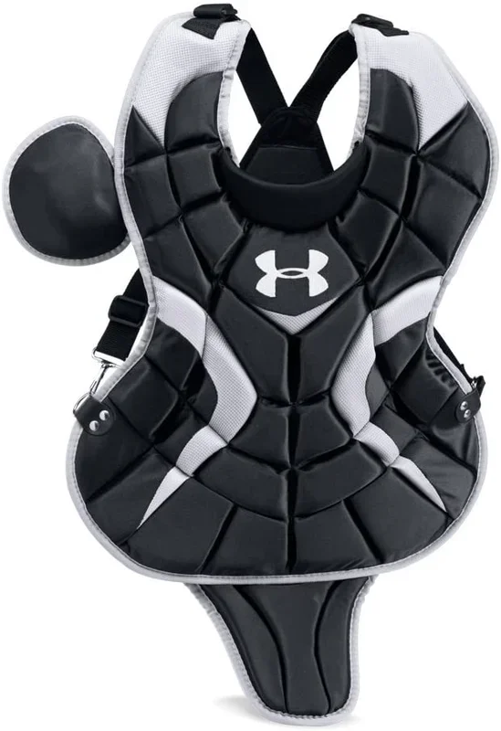 New Other Under Armour PTH Victory Chest Protector Junior 14.5″ Black/Gray
