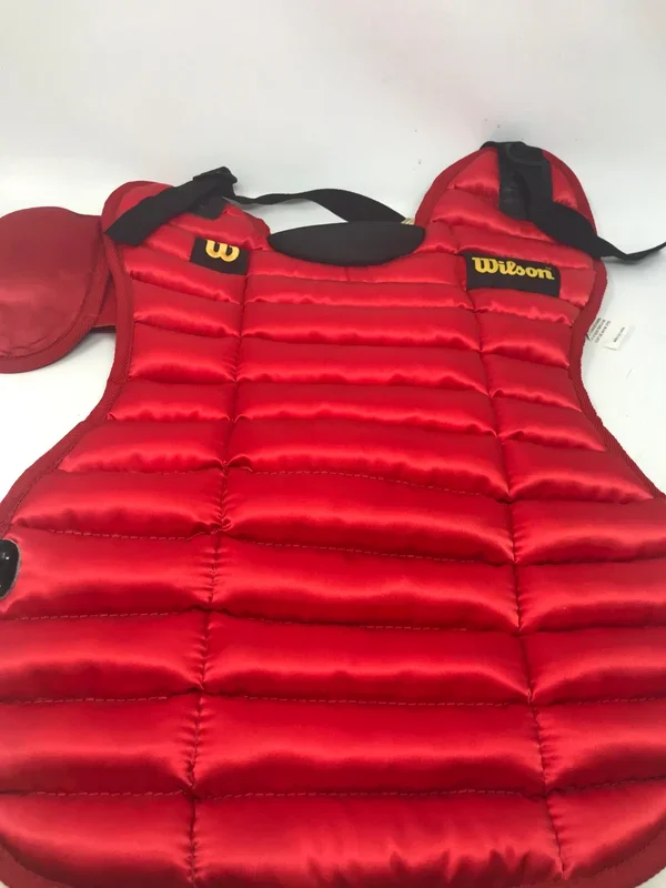 New Other Wilson A3200 Pro Orlon 18.5 inch Catchers Chest Protector Maroon