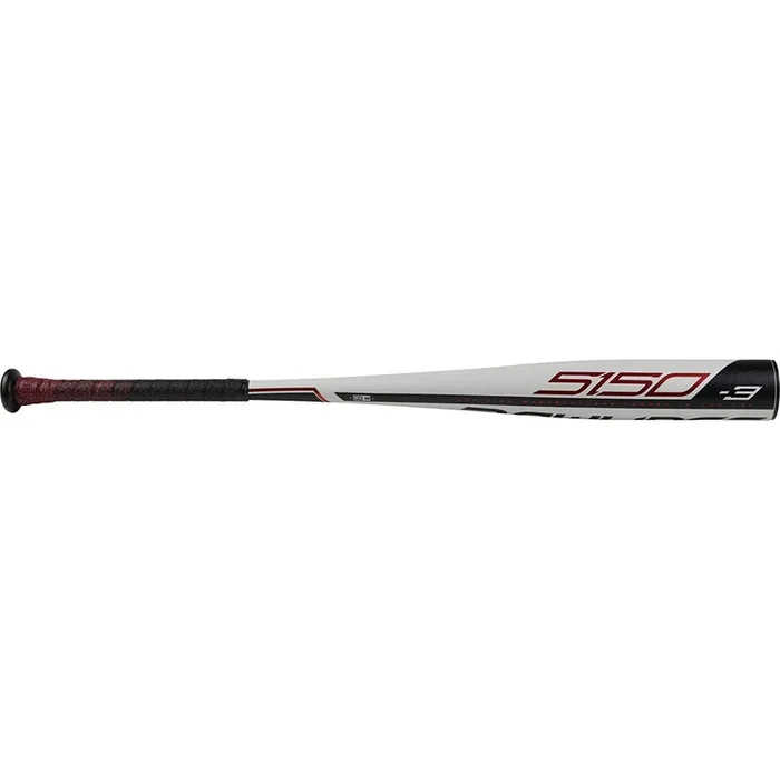 New Other1 Rawlings 2019 5150 BBCOR Adult Baseball Bat (-3) Black/White/Rd 2 5/8