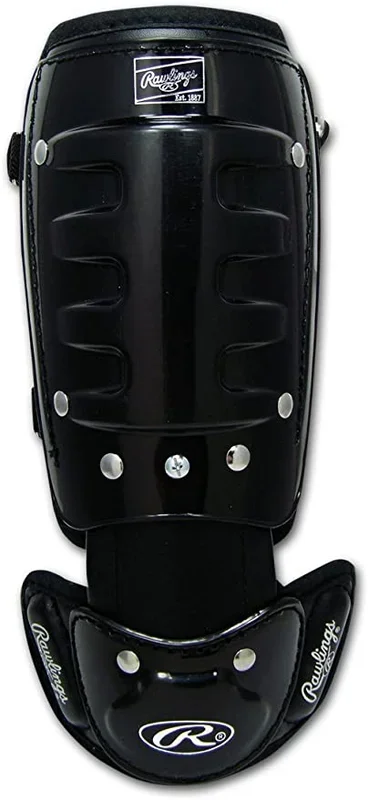 New Rawlings Adult Batter’s Leg Guard 9 Inch Black Only1 (Not a Pair)