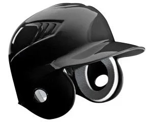 New Rawlings CFPBHD Coolflo Pro Helmet W/ Double Ears Adult Fitted 7 1/2″ Batting Helmet Black