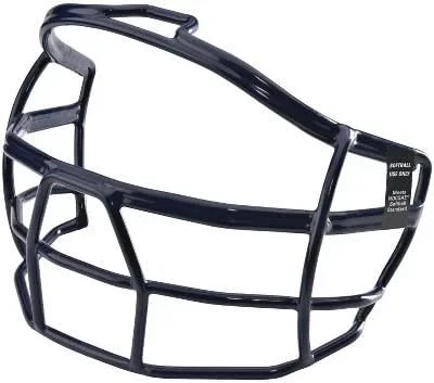 New Rawlings SBRWG Softball Batter’s Helmet Face Guard Navy w/Hardware