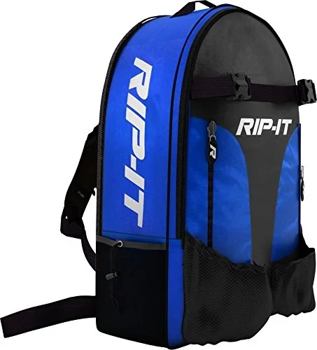 New RIP-IT Baseball/Softball Bat Back Pack Royal 22″H x 14″W x 8″L
