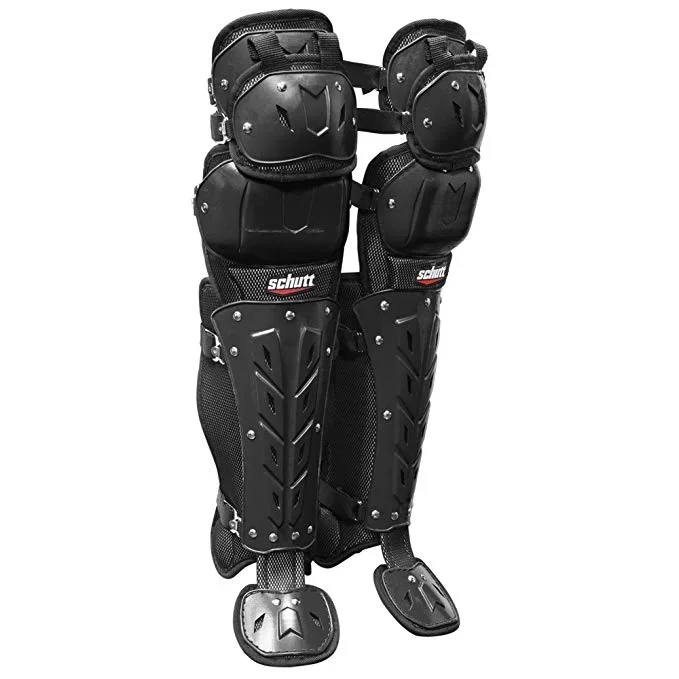 New Schutt Scorpion Triple Knee 16″ Black Baseball/Softball D3O Knee Pad