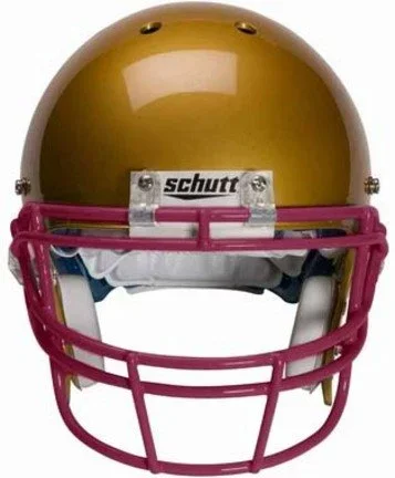 New Schutt Sports Super Pro Football Faceguard Maroon Adult