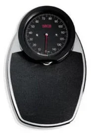 New Seca® 754 Series – Nickel plated Mechanical floor scale Black/Chrome