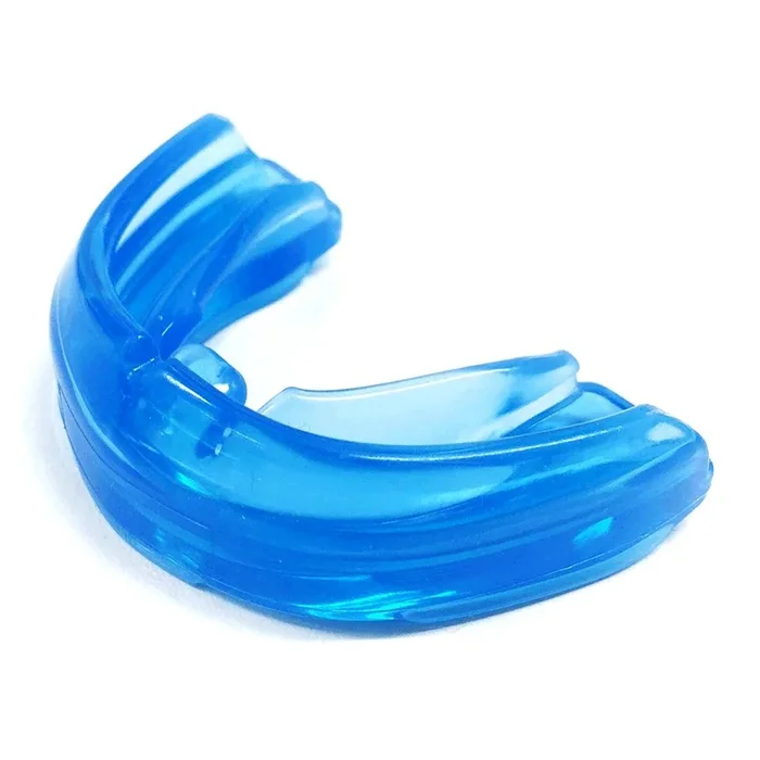 New Shock Doctor Braces Strapless Blue Youth Mouthguard