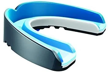 New Shock Doctor Nano 3D Convertible Mouthguard One Size Adult Blue