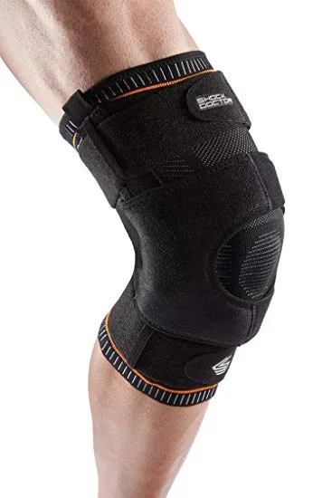 New Shock Doctor Ultra Knit Knee Support, Knee Brace Level 3 Black Medium