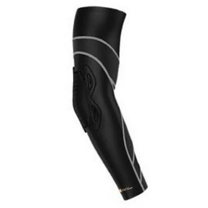New Shock Doctor Velocity ShockSkin Basketball Arm Sleeve Black/White Medium