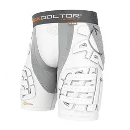 New Shock Doctor Velocity ShockSkin Football 5-Pad Short Men’s XX-Large Gray