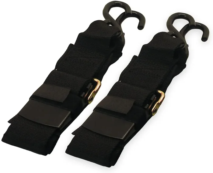 New Shoreline Marine Transom Tie Downs 2″ x 48″ Black