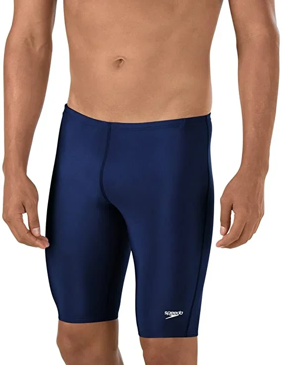 New Speedo Men’s Swimsuit Jammer ProLT Solid Size 22 Navy