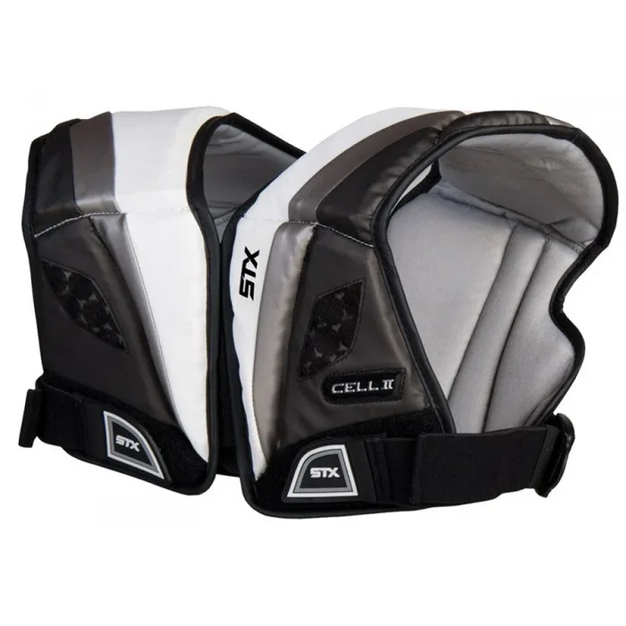 New STX Cell 2 Small Lacrosse Shoulder Pad Black/White SLC2