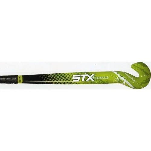 New STX GK 100 Goalkeeper Stick Green/Black/White 35 Inch 22 mm bow