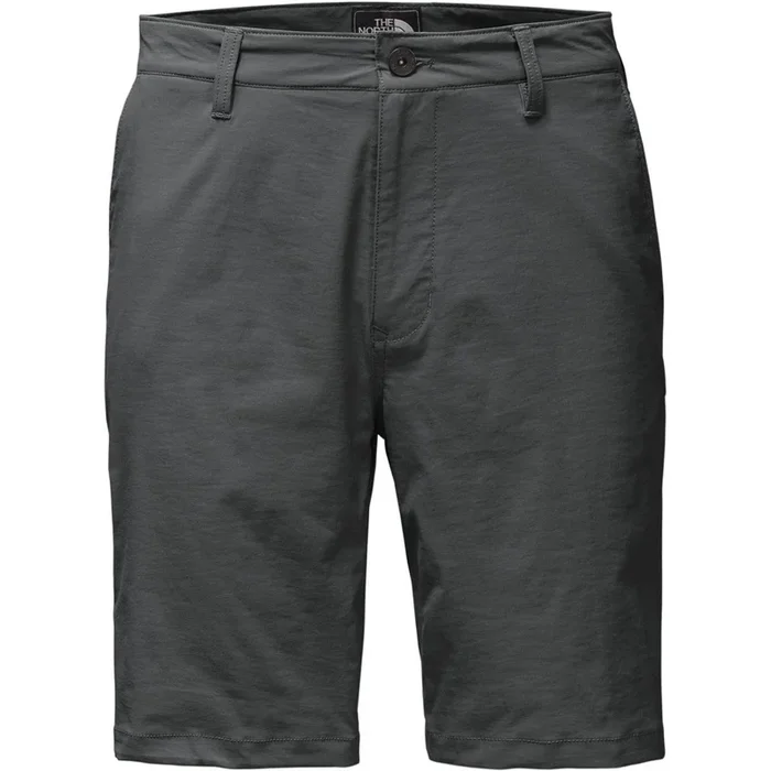 New The North Face Mens Flat Front Shorts Size 32 Regular Asphalt Grey