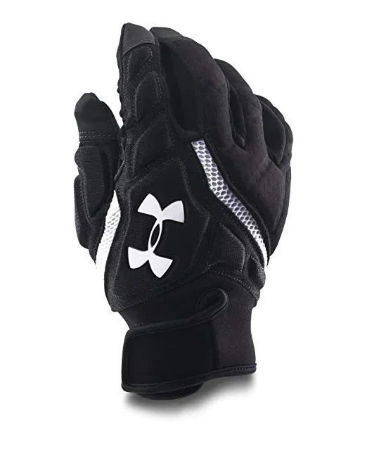 New Under Armour Combat IV Football Gloves Men’s XXX-Large Black/White