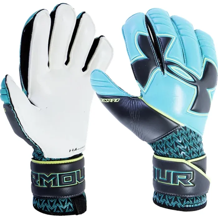 New Under Armour Desafio Pro Goal Keeper Soccer Glove Mn 11 Clutchfit Bl/Blk/Wht
