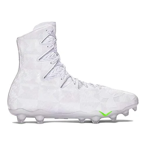 New Under Armour Highlight Mc Molded Lacrosse Cleat Mens Size 9 White