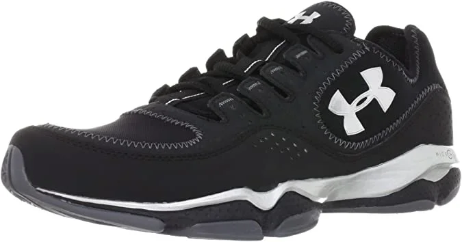 New Under Armour Mens Micro G Defend Training Shoes Adult 9.5 Black/Silver