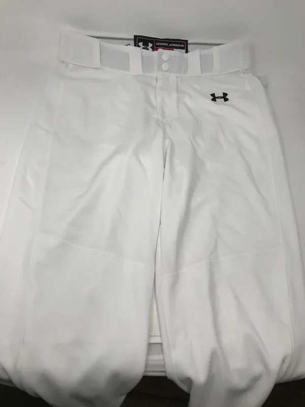 New Under Armour Women’s Icon Knicker Pant Softball XX-Large White