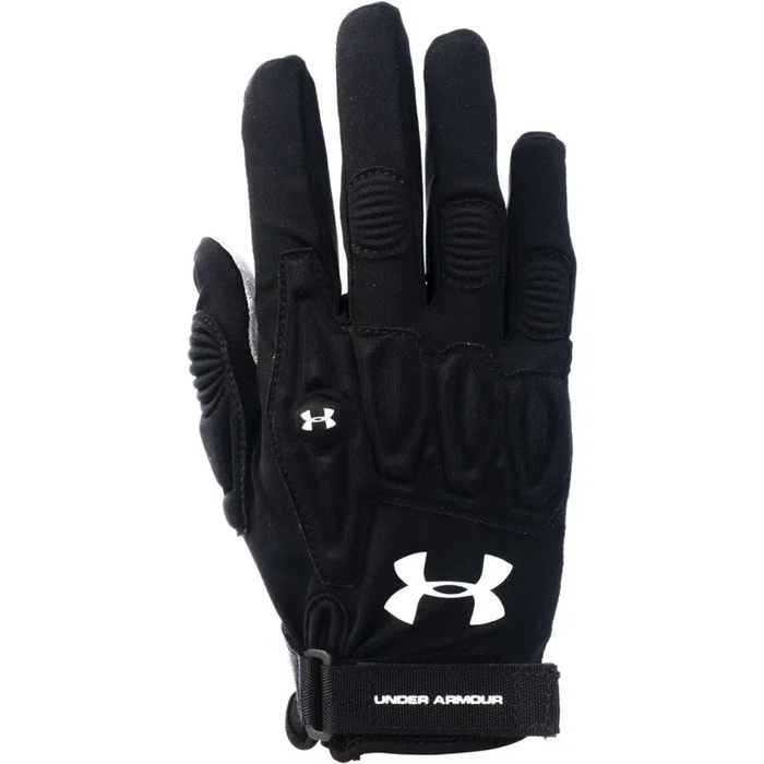 New Under Armour Women’s Illusion Lacrosse Field Glove Small Black/White
