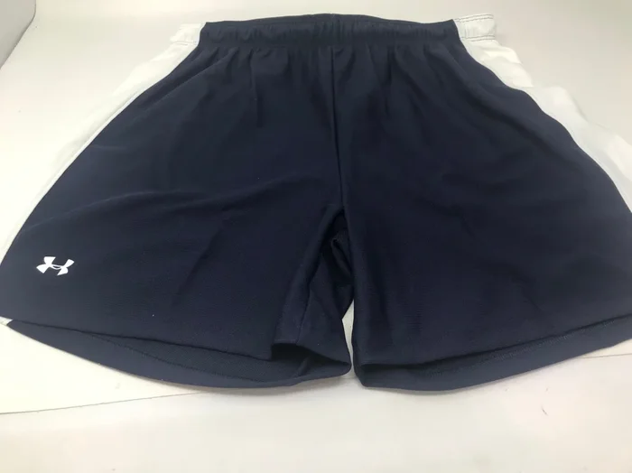 New Under Armour Women’s Small Navy/White Heatgear Training Shorts