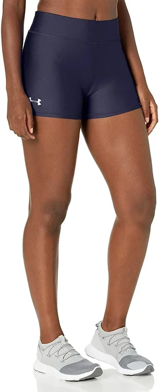 New Under Armour Women’s Team Shorty 3 Small Navy Compression fit