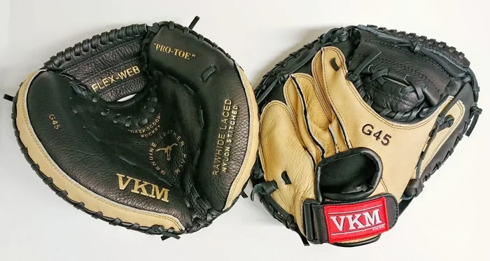New VKM G45 Junior 30.5″ Leather Baseball Catcher’s Glove Mitt, RHT