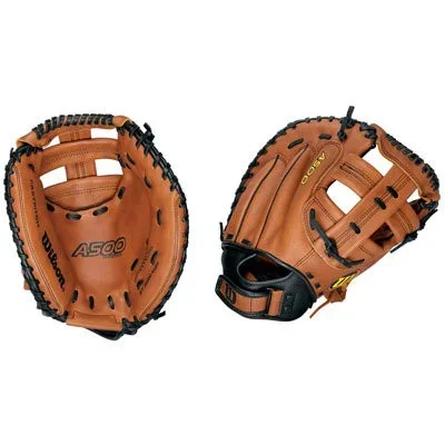 New Wilson A0500 ZSCMFP Catchers Mitt A500 31″ Fastpitch Softball RHT Brown