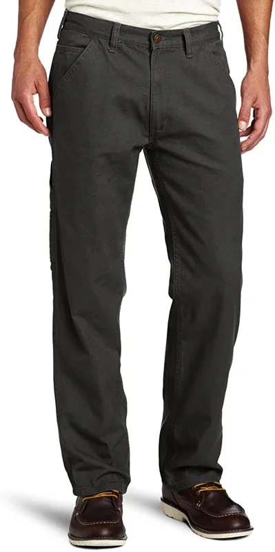 New Wolverine Men Hammerloop Cotton Duck Canvas Carpenter Pant Charcoal 34 x 34