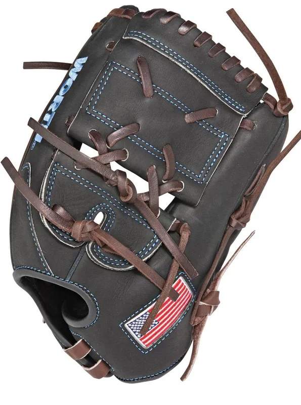 New Worth Liberty Advanced Series Softball/Baseball Glove 12.5″ LHT Black/Brown
