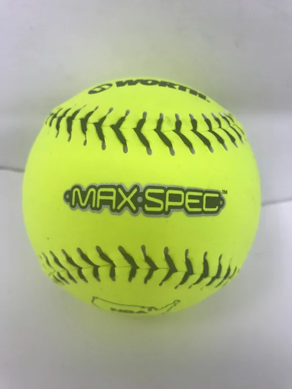 New Worth Max Spec 12 Inch NSA Slowpitch Softball MY12CN Max 400 Max .44 Yellow