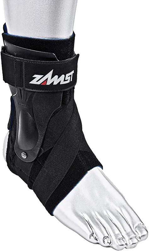 New Zamst A2-DX Left Ankle Brace, Black, X-Large