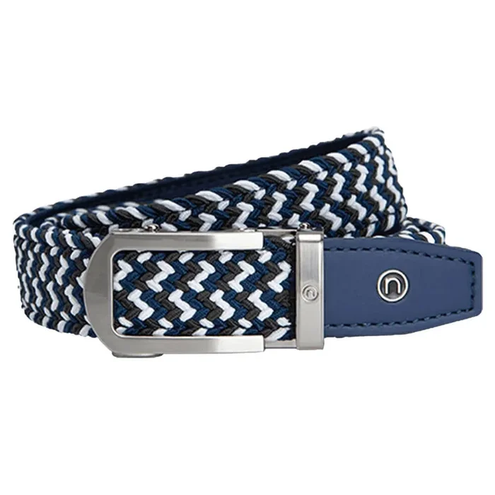 Nexbelt Kid’s Braided Anchor Ratchet Golf Belt Navy – 25 Kids