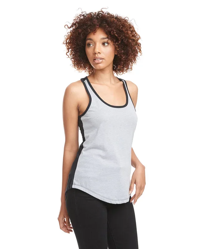 Next Level Apparel Ladies’ Ideal Colorblock Racerback Tank
