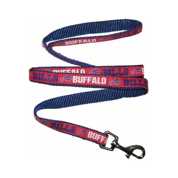 NFL Buffalo Bills Red Woven Team Pet Leash – Small