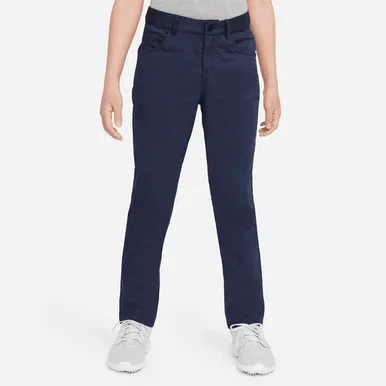 Nike Dri-Fit 5 Pocket Golf Pants Boys Navy