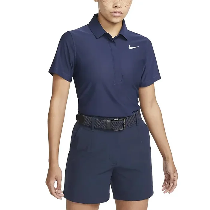 Nike Dri-FIT ADV Tour Golf Polo Midnight Navy/White – SS23 Women