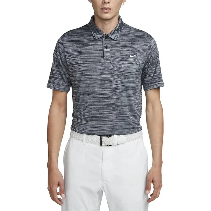 Nike Dri-FIT Unscripted Heather Golf Polo Black/White – SS23 Men