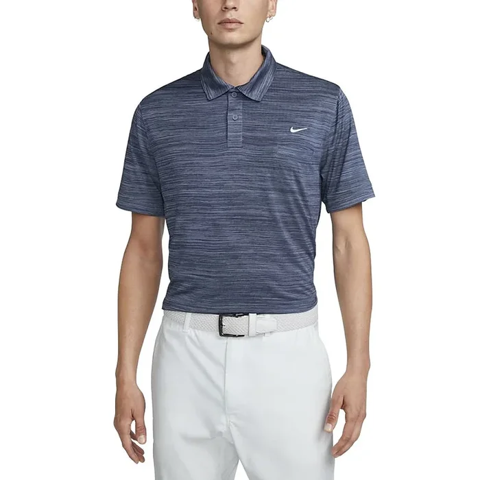 Nike Dri-FIT Unscripted Heather Golf Polo Diffused Blue/White – SS23 Men